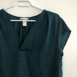 Emerald blouse